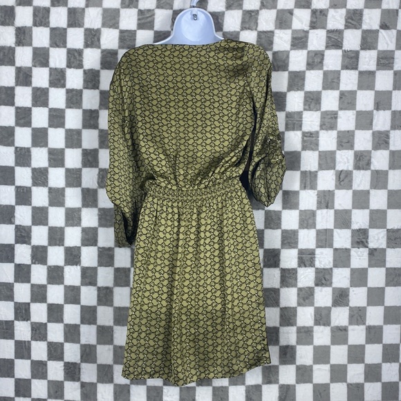 Michael Michael Kors, gold chain dress adjustable sleeves - Picture 2 of 7